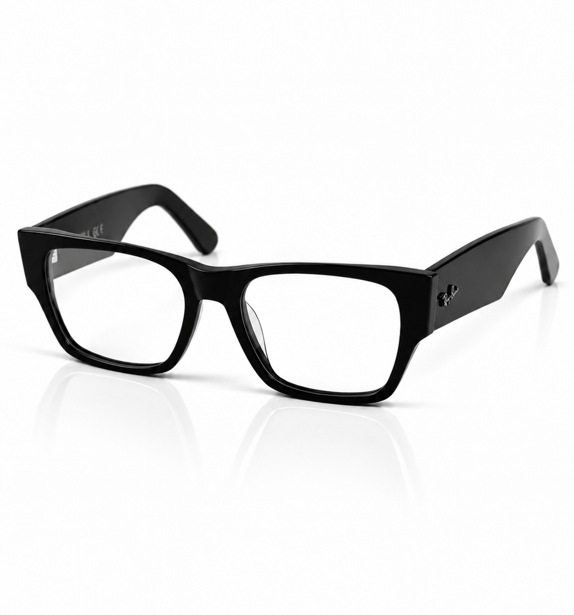 RayBan – 0842 – 54 – Black –  Acetate- Optics – Unisex - Premium