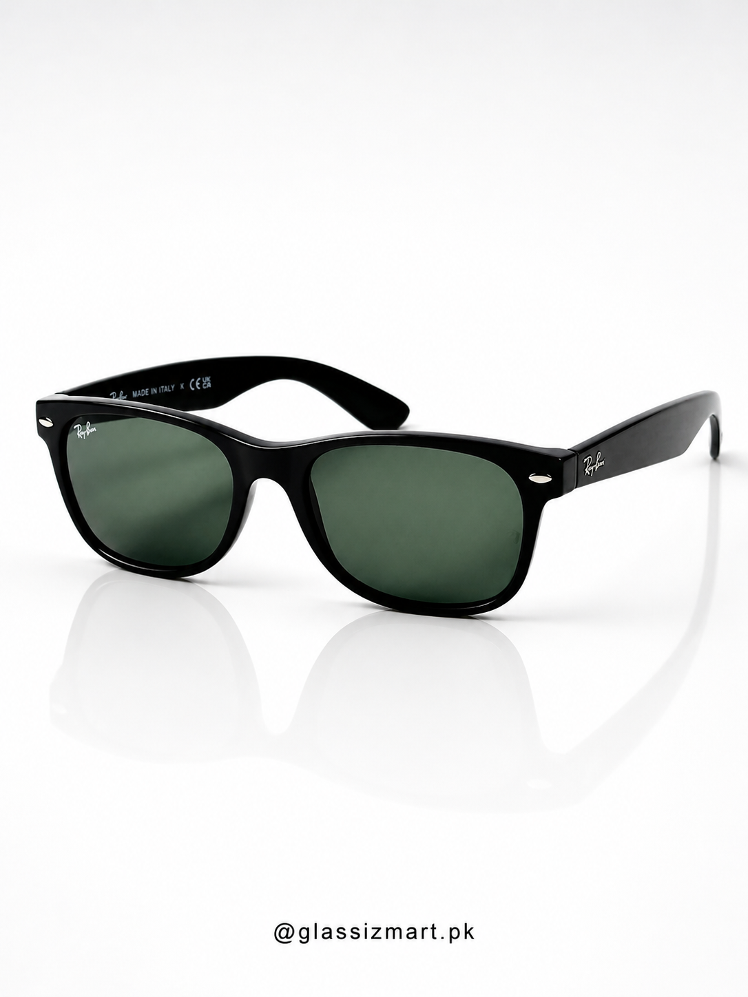 RayBan – 2132 – 55 – Black Green –  Acetate - Sunglasses – Unisex - Premium