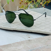 R.ban – 3026 – 62 – Grey Green – Metal – Sunglasses – Unisex