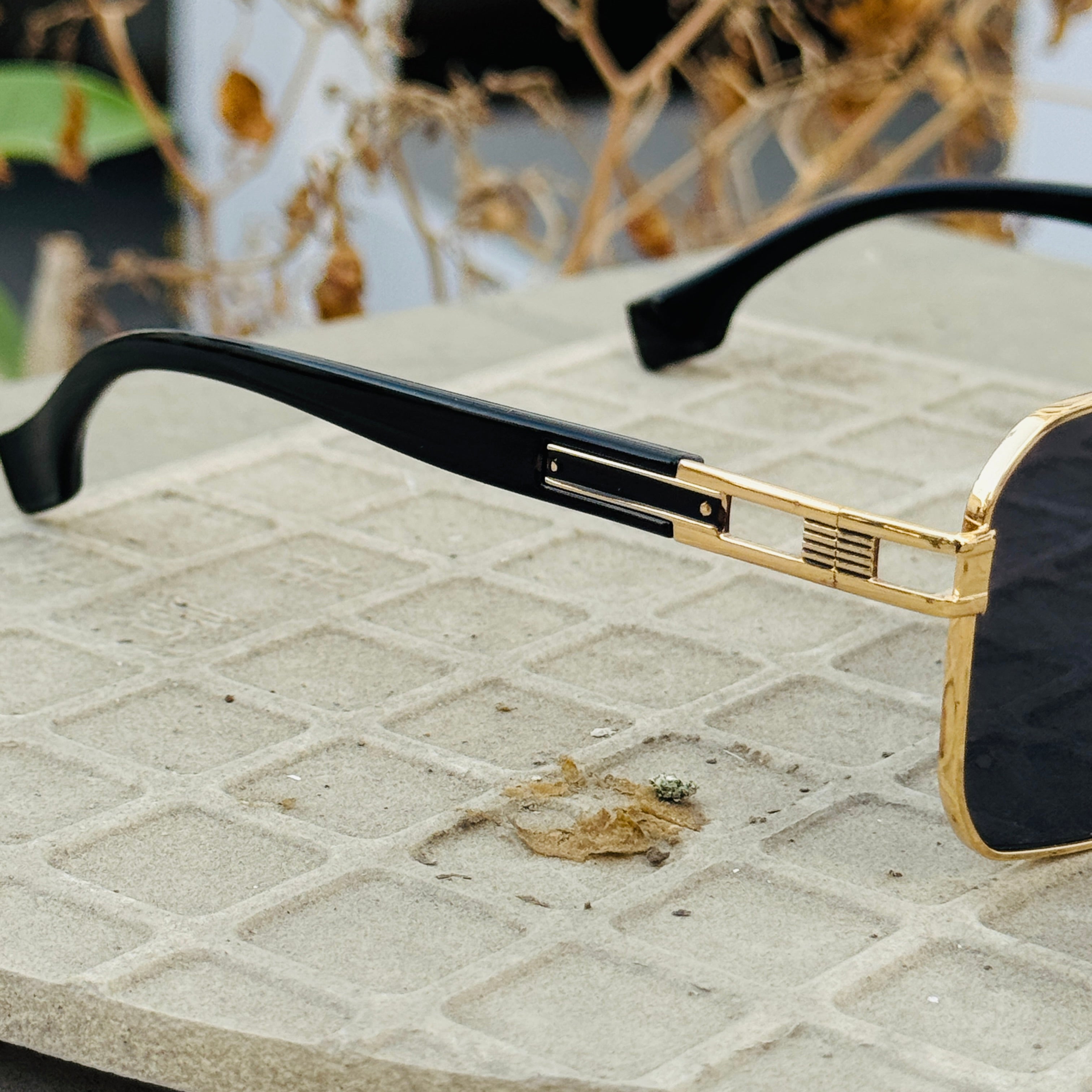 Maybach – 22106 – 58 – Golden Black – Metal – Sunglasses – Unisex