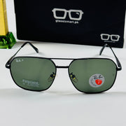 Rayban – 8230 – 57 – Black Green – Metal – Sunglasses – Unisex