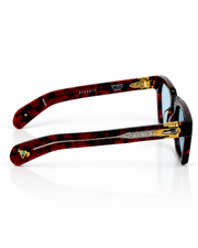Jacques Marie Mage – STERETT – 52 – Red Blue – Acetate – Sunglasses – Unisex - Premium