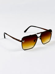 Cartier – 23061 – 59 – Brown – Metal – Sunglasses – Unisex