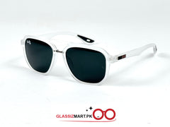 RayBan – 4602 – 54 – White Black –  Acetate- Sunglasses – Unisex (Glass Lens)