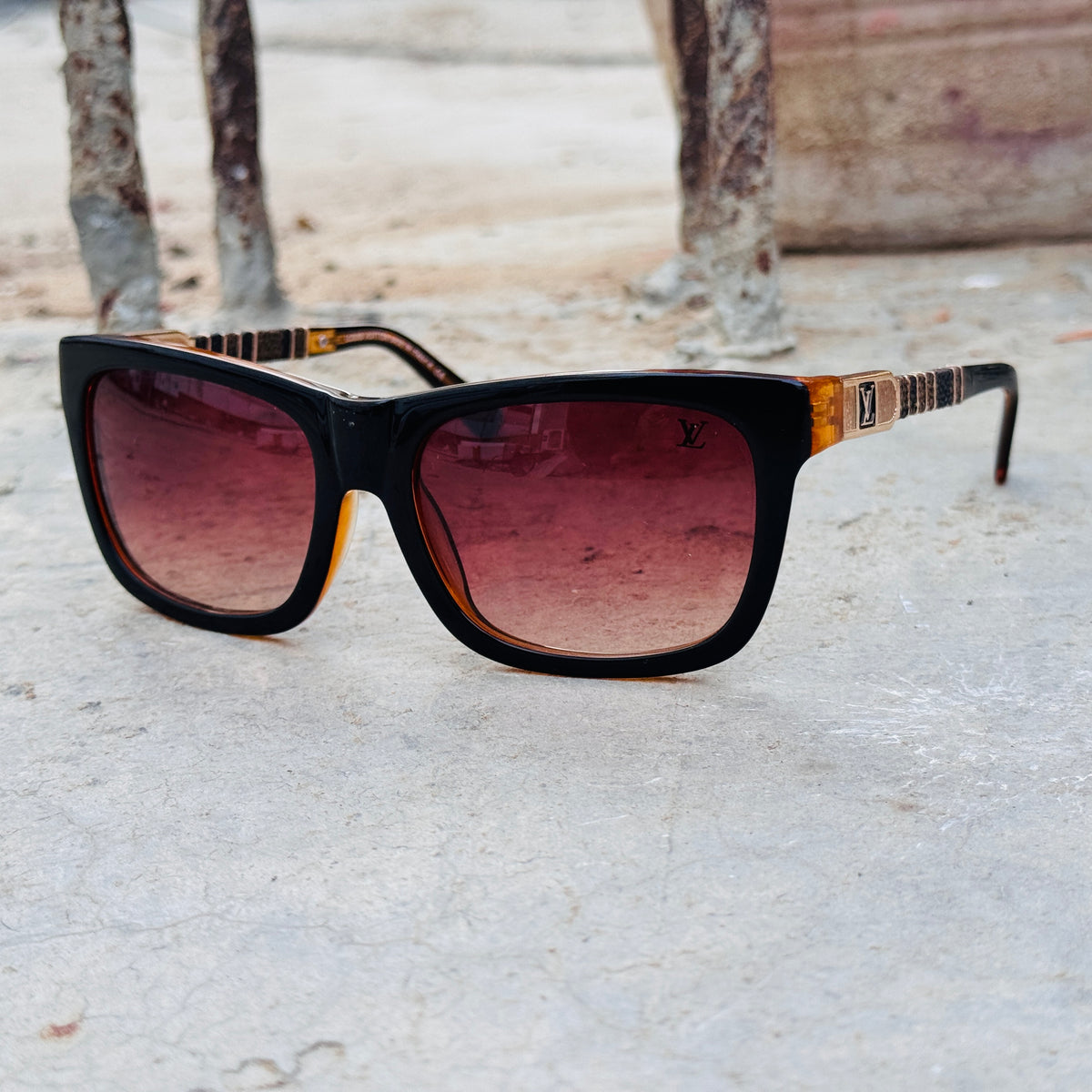 Louis Vuitton – 8035 - 55 –  Brown - Acetate - Sunglasses – Unisex - Premium