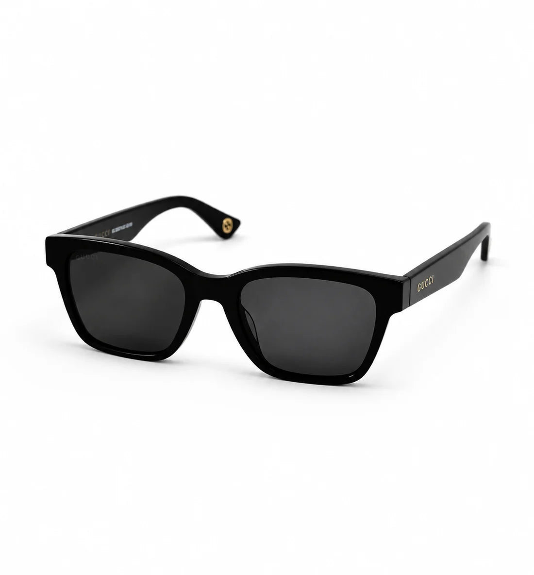 Gucci – 1641 – 53 – Black – Acetate- Sunglasses – Unisex - Premium