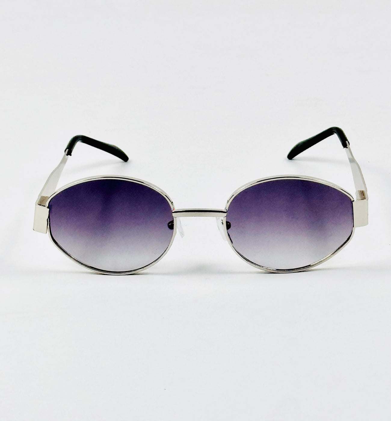 Celine – Triomphe - 55 – Silver Black Gradient – Metal – Sunglasses - Unisex