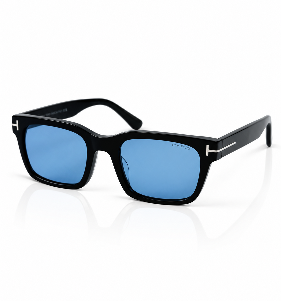 Tom Ford – 1357 - 50 – Black Blue –  Acetate - Sunglasses – Unisex - Premium