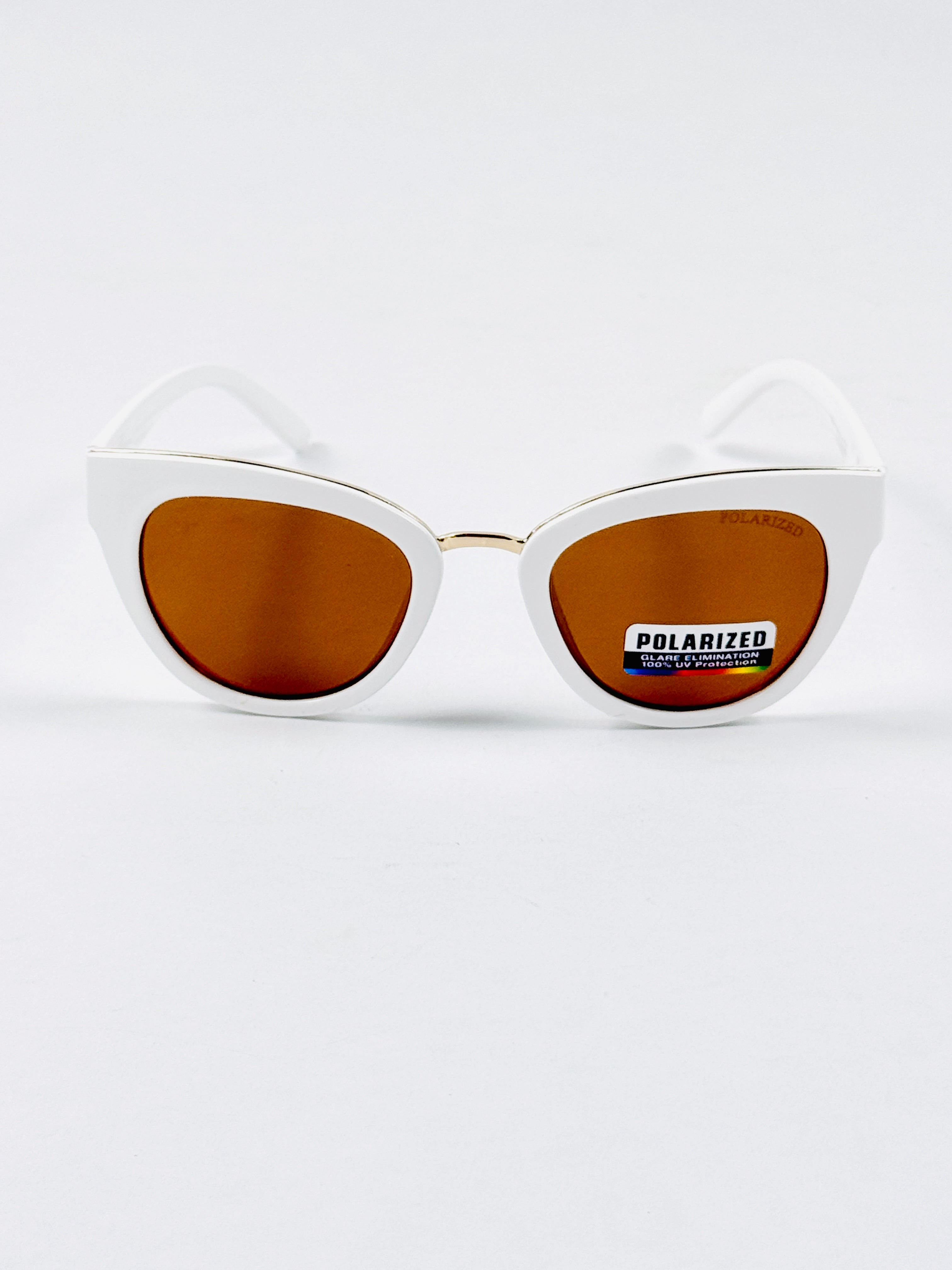 Dior – 9005 – 50 – White Brown – Acetate – Sunglasses – Ladies