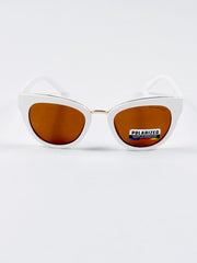 Dior – 9005 – 50 – White Brown – Acetate – Sunglasses – Ladies