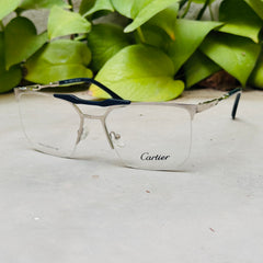 Cartier – 90403 – 54 – Silver –  Metal - Optics – Unisex