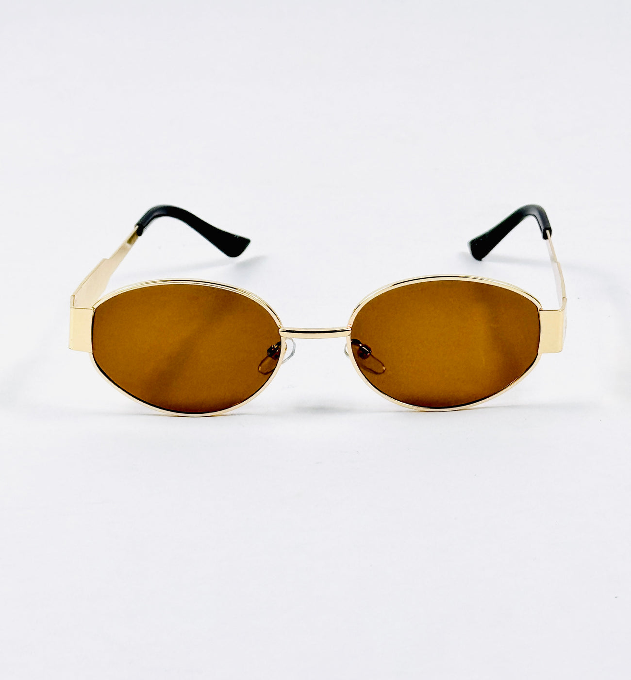 Celine – Triomphe - 55 – Golden Brown – Metal – Sunglasses - Unisex