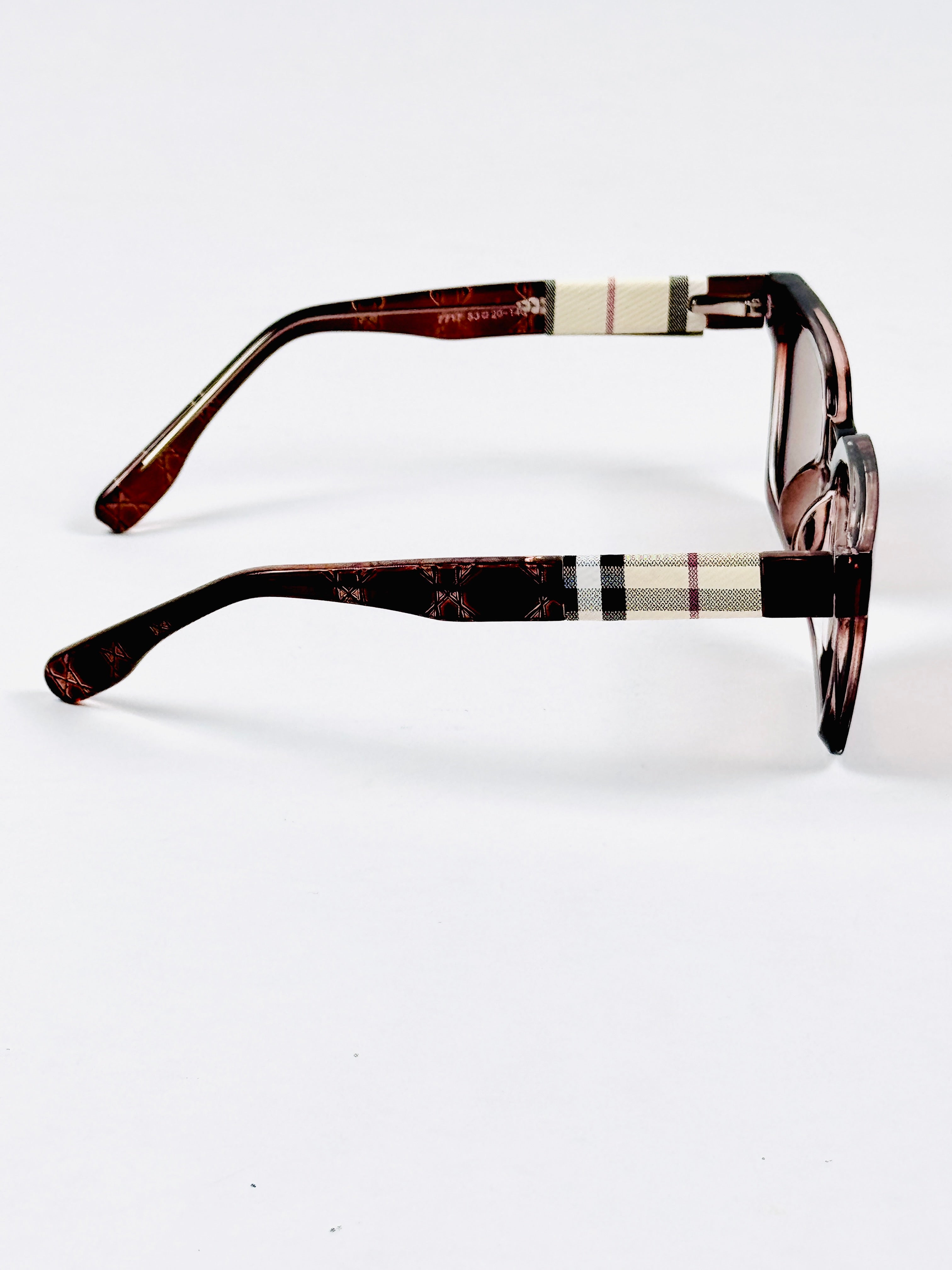 Burberry - 7717 – 53 – Brown – Acetate – Sunglasses – Unisex