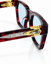 Jacques Marie Mage – STERETT – 52 – Red Blue – Acetate – Sunglasses – Unisex - Premium