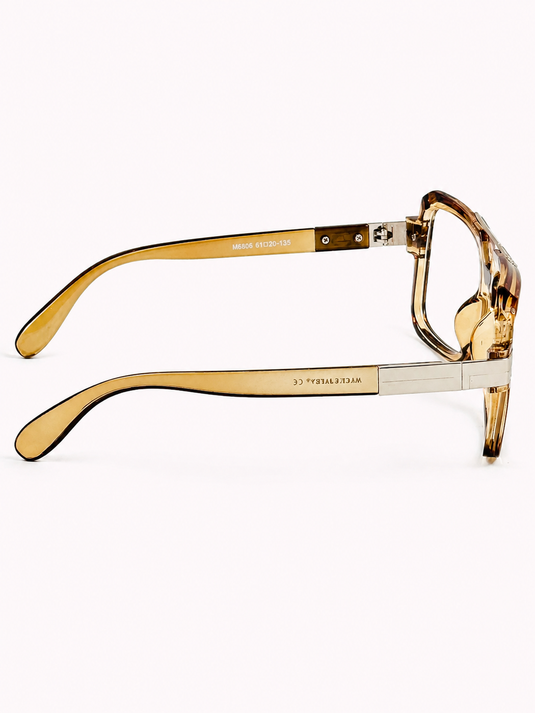 Cazal – 8606 – 61 – Mustard – Acetate – Metal – Optics – Unisex