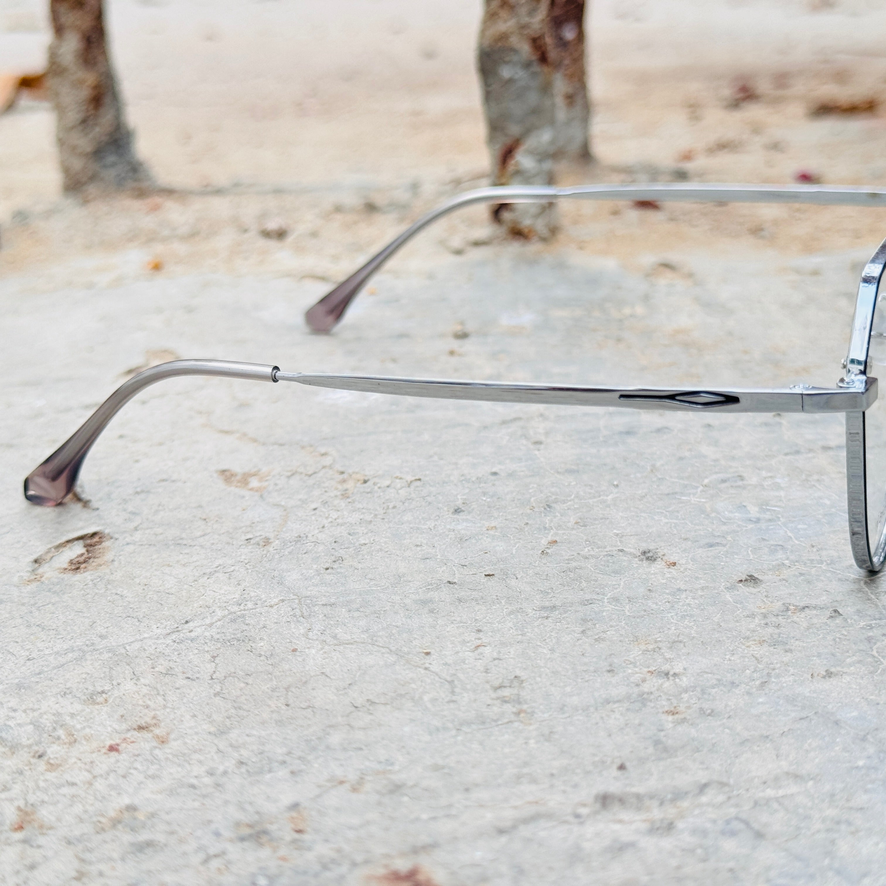 Dior – 3312 – 51 - Silver Black – Metal – Optics – Unisex