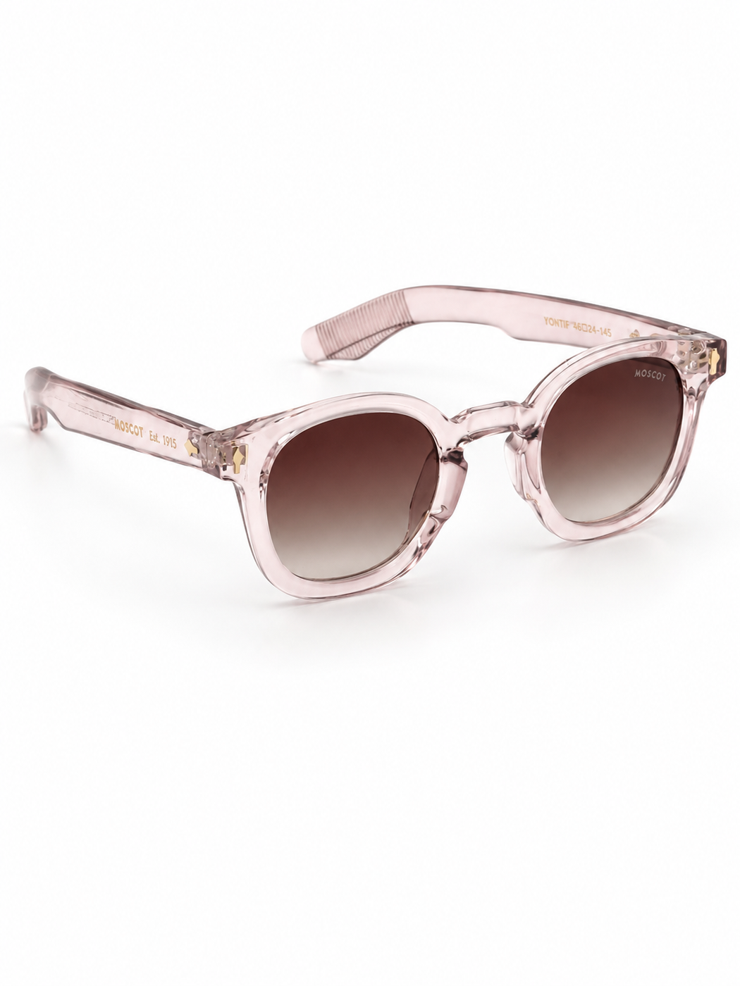 Moscot - 47 - Transparent Brown – Acetate  – Sunglasses - Unisex