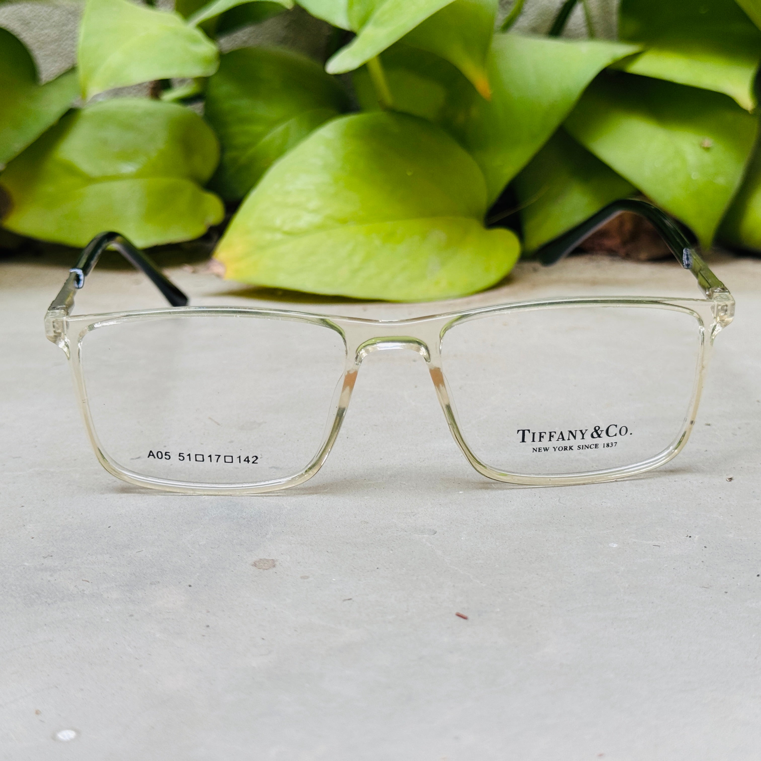 Tiffany & Co – A05 – 51 – Black Transparent –  Acetate - Optics – Unisex