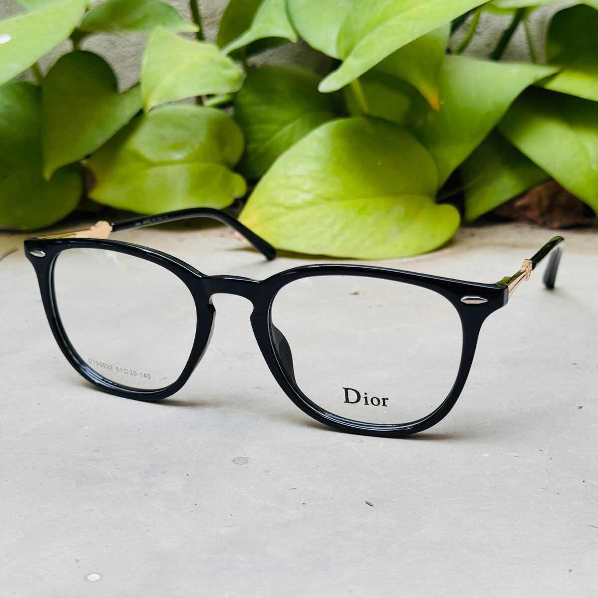 Dior – 96022 – 51 – Black –  Acetate - Optics – Ladies