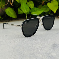 Louis Vuitton – 2129 - 55 –  Silver Black - Metal - Sunglasses – Unisex - Premium