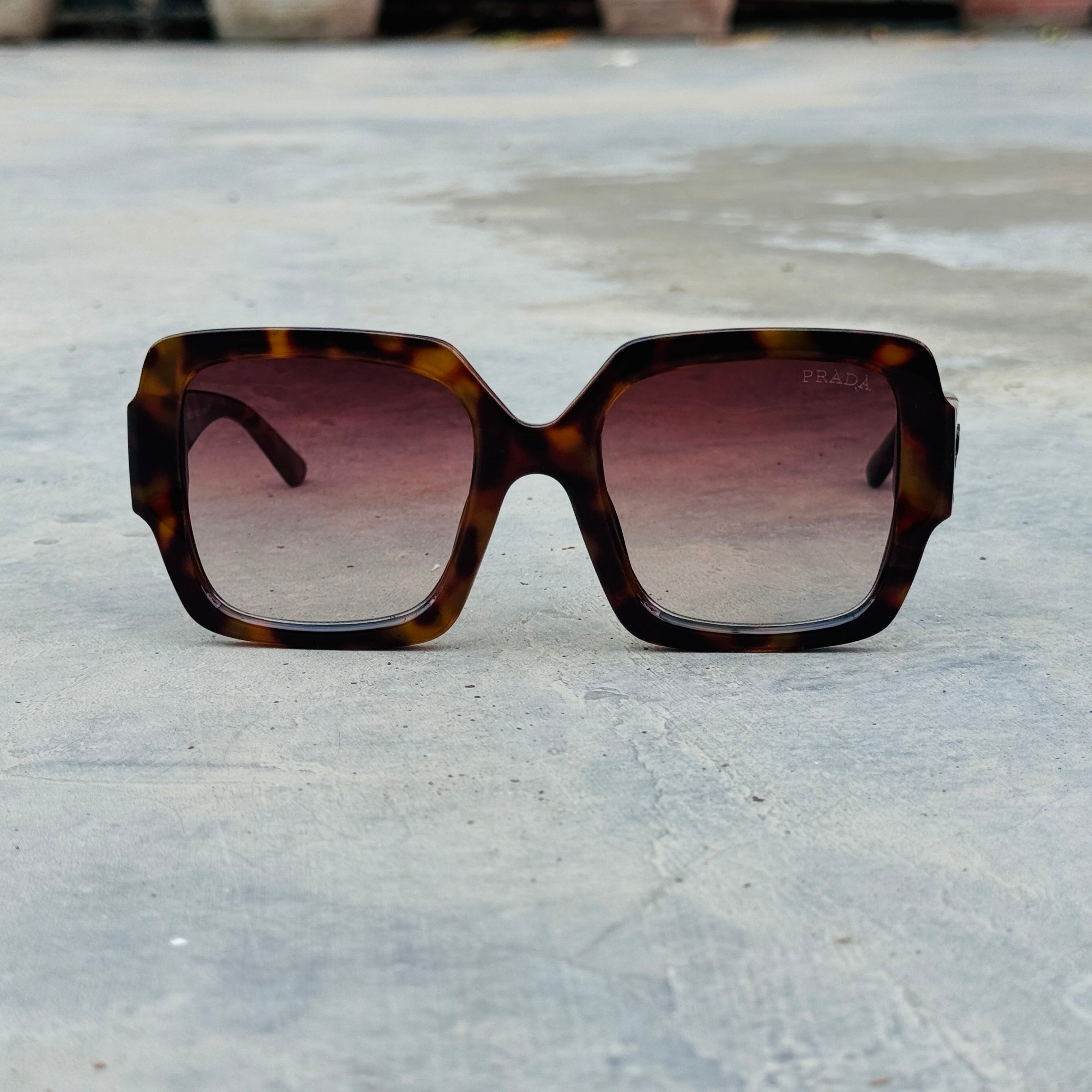 Prada – PR21ws – 60 – Tortoise – Acetate – Sunglasses – Ladies