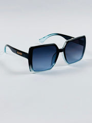 Guci - 36266 – 60 – Black Blue – Acetate – Sunglasses – Ladies