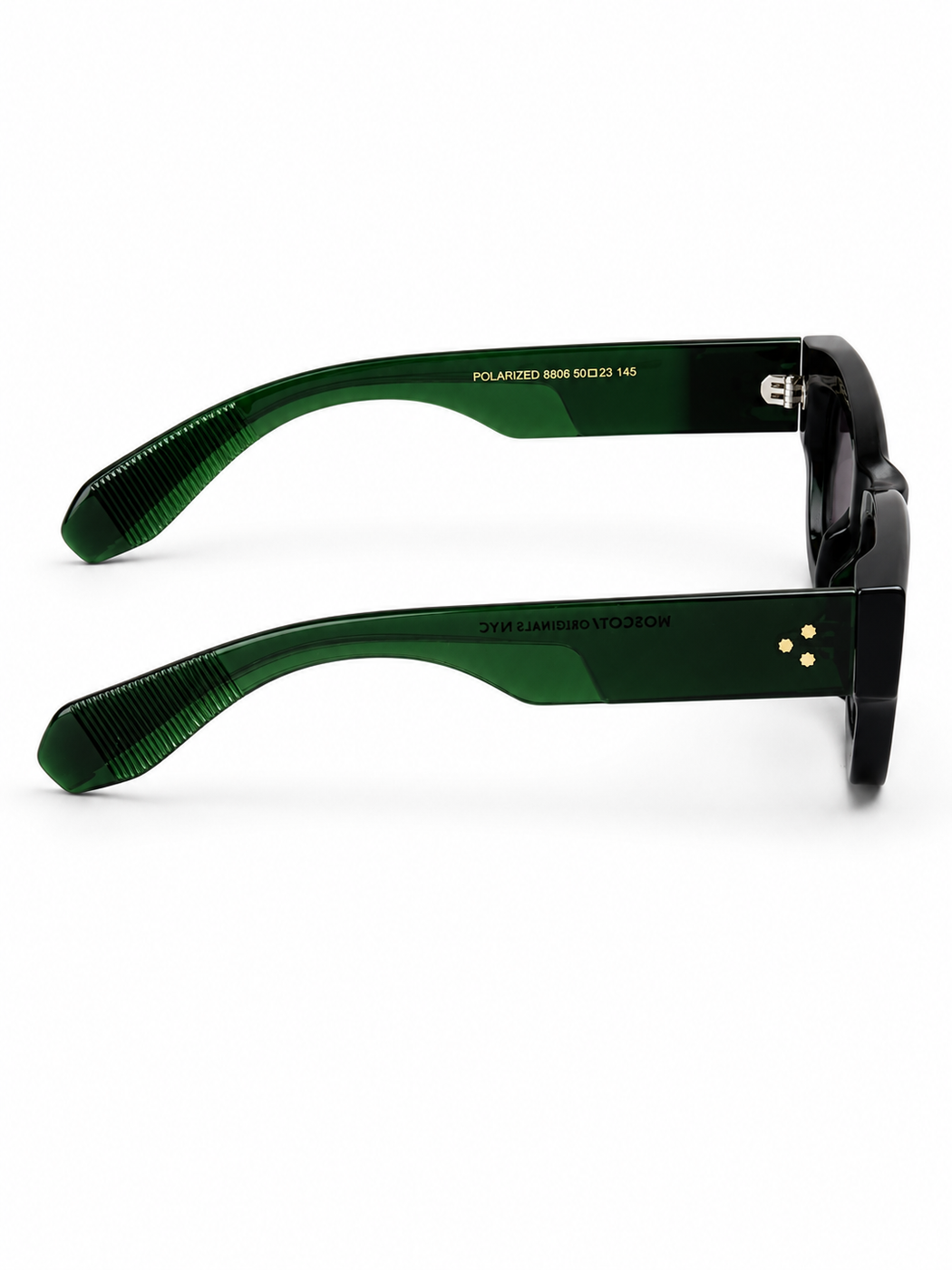 Moscot - 50 - 6808 - Polarized- Green Gradient – Acetate – Sunglasses - Unisex