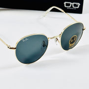 Rayban – 3772 – 50 – Golden Black – Metal – Sunglasses – Unisex