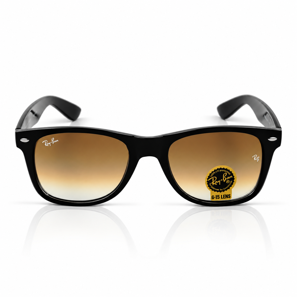 RayBan – 4202 – 51 – Black Brown –  Acetate- Sunglasses – Unisex