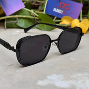 Balmain – 5611 – 57 – Black – Metal – Sunglasses – Unisex