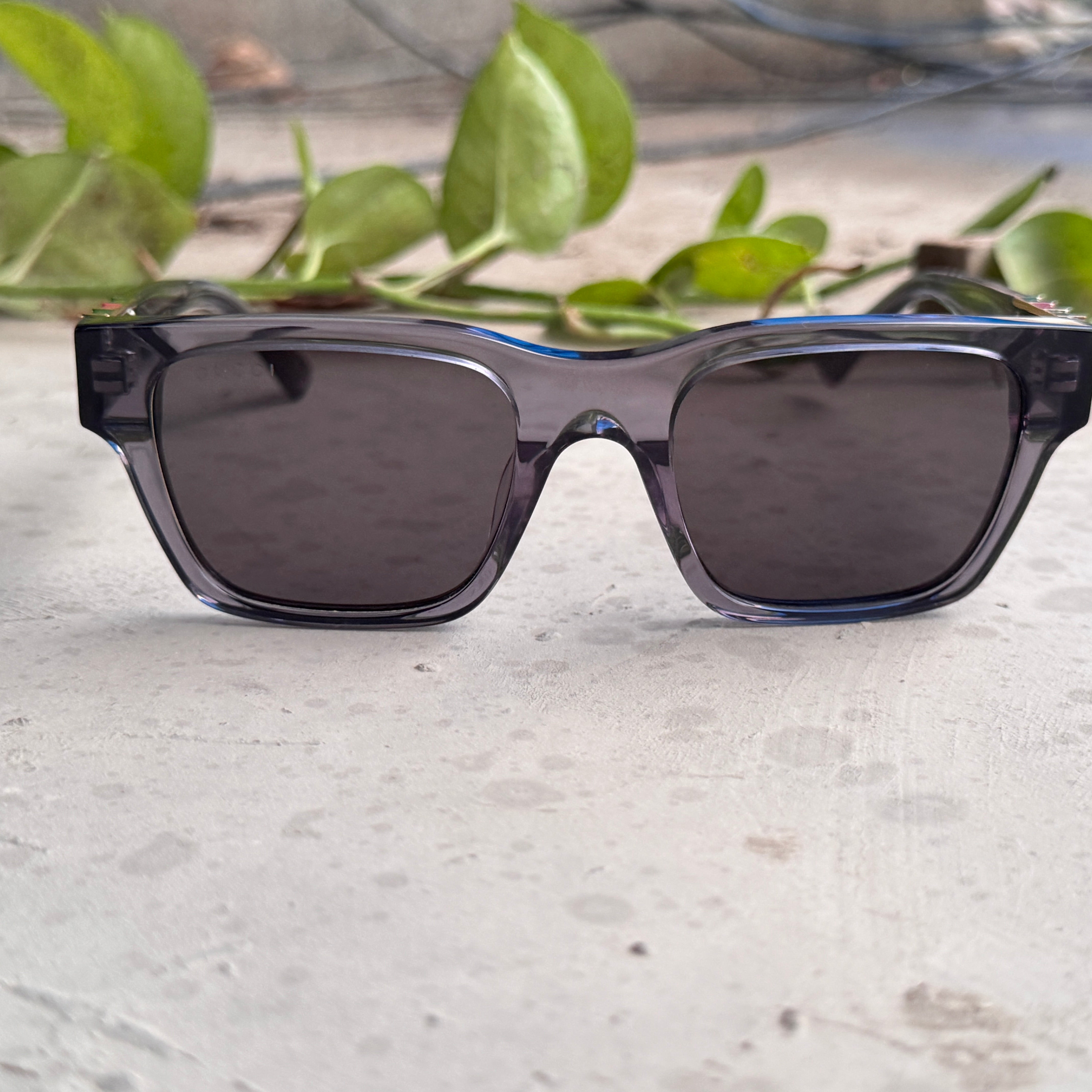 Gucci – 1887 - 54 – Grey - Acetate - Sunglasses – Unisex - Premium