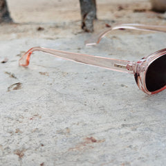 Dior – 570 - 53 – Transparent – Acetate – Sunglasses - Ladies