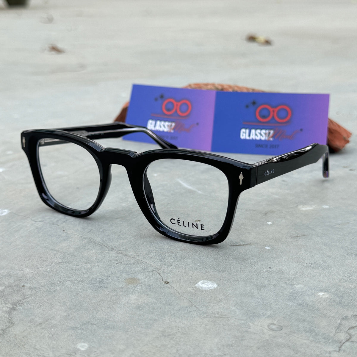 Celine – 9305 – 49 – Black –  Acetate - Optics – Unisex - Premium