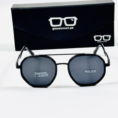 Police – 802 – 50 – Black – Metal - Sunglasses – Unisex