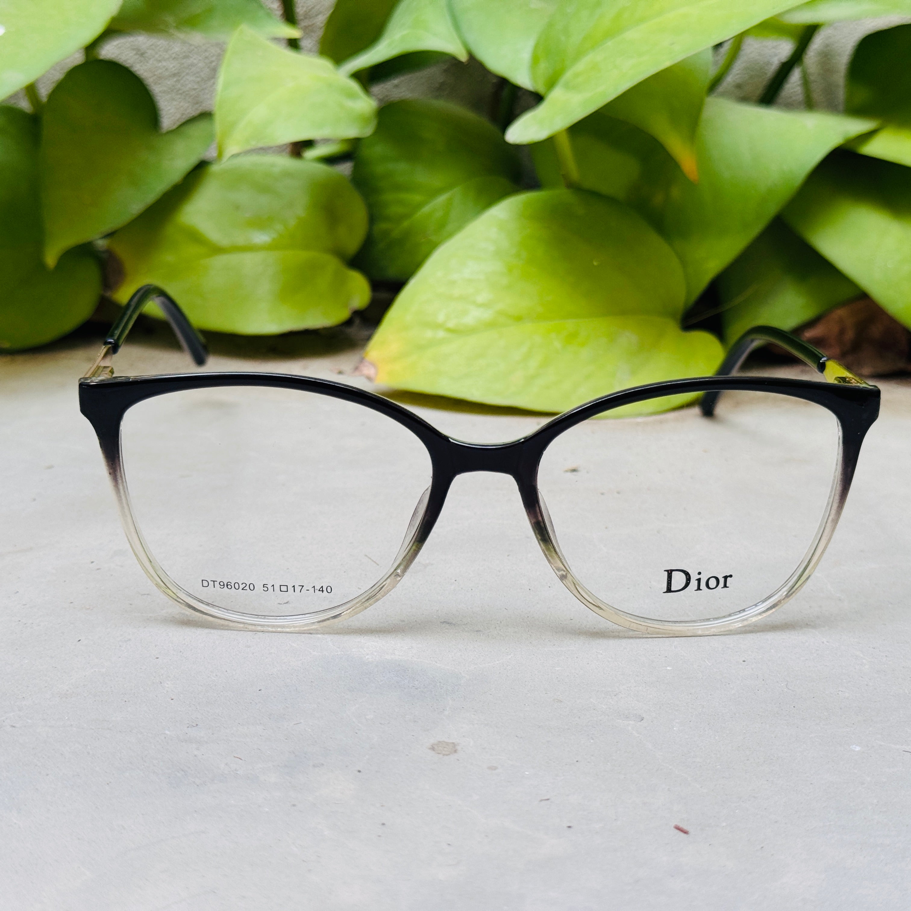 Dior – 96020 – 51 – Black Gradient –  Acetate - Optics – Ladies