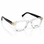 Prada – 6916 – 54 – Black –  Acetate- Optics – Unisex - Premium
