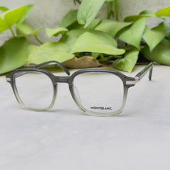 Mont Blanc – 0391 – 52 – Grey Gradient –  Acetate - Optics – Unisex - Premium
