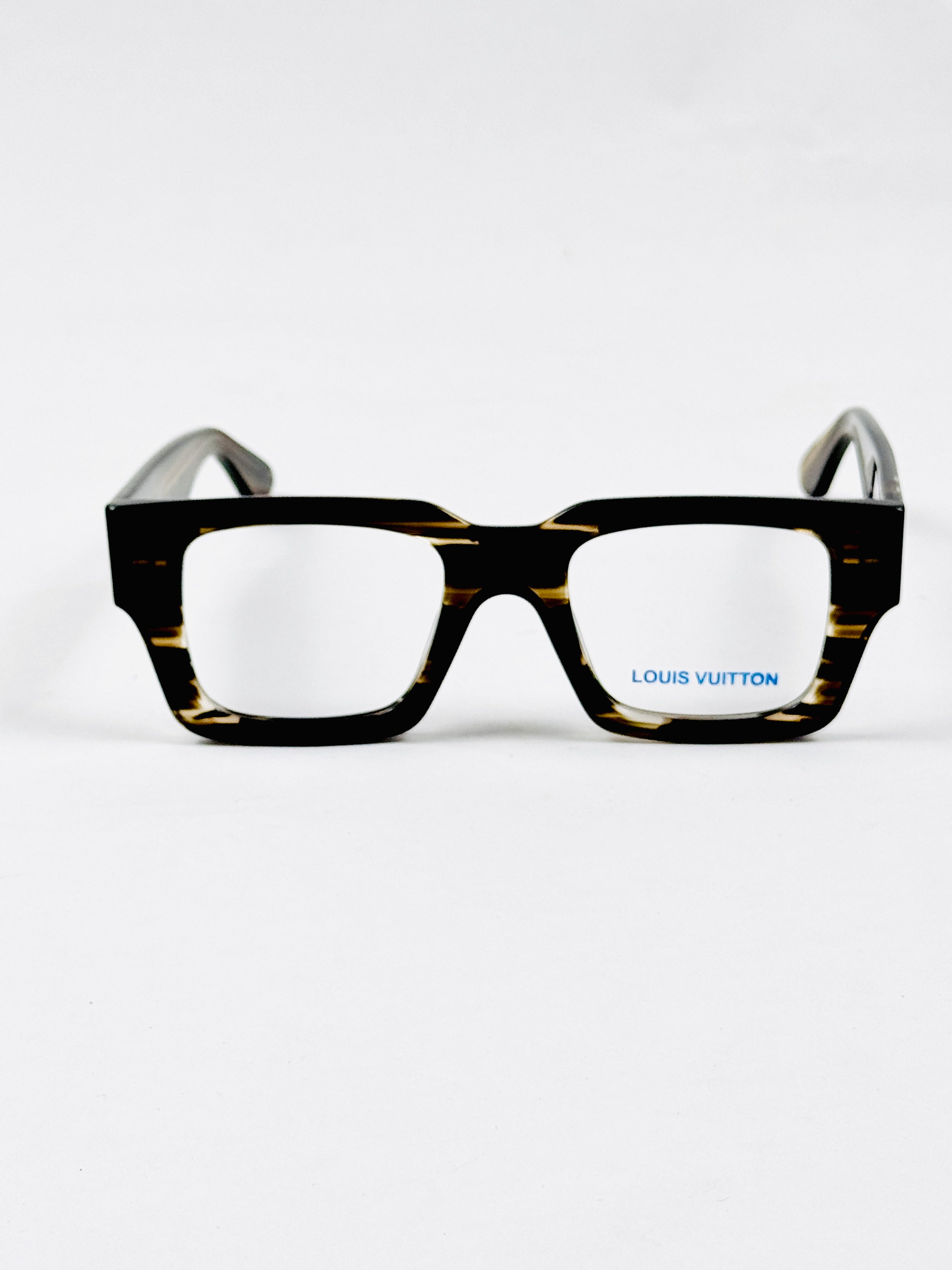 Louis Vuitton - 2171 – 49 – Yellow Textured –  Acetate - Optics – Unisex - Premium