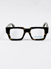 Louis Vuitton - 2171 – 49 – Yellow Textured –  Acetate - Optics – Unisex - Premium