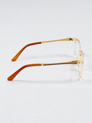 Chanel – 5527 – 55 - Orange – Acetate - Metal - Optics – Ladies