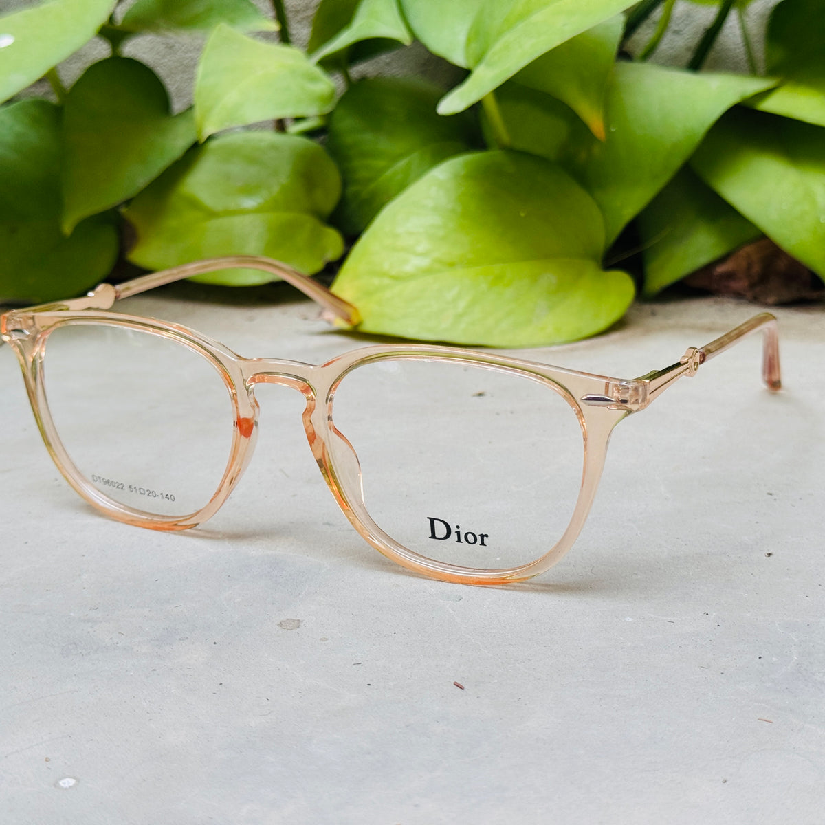 Dior – 96022 – 51 – Translucent –  Acetate - Optics – Ladies