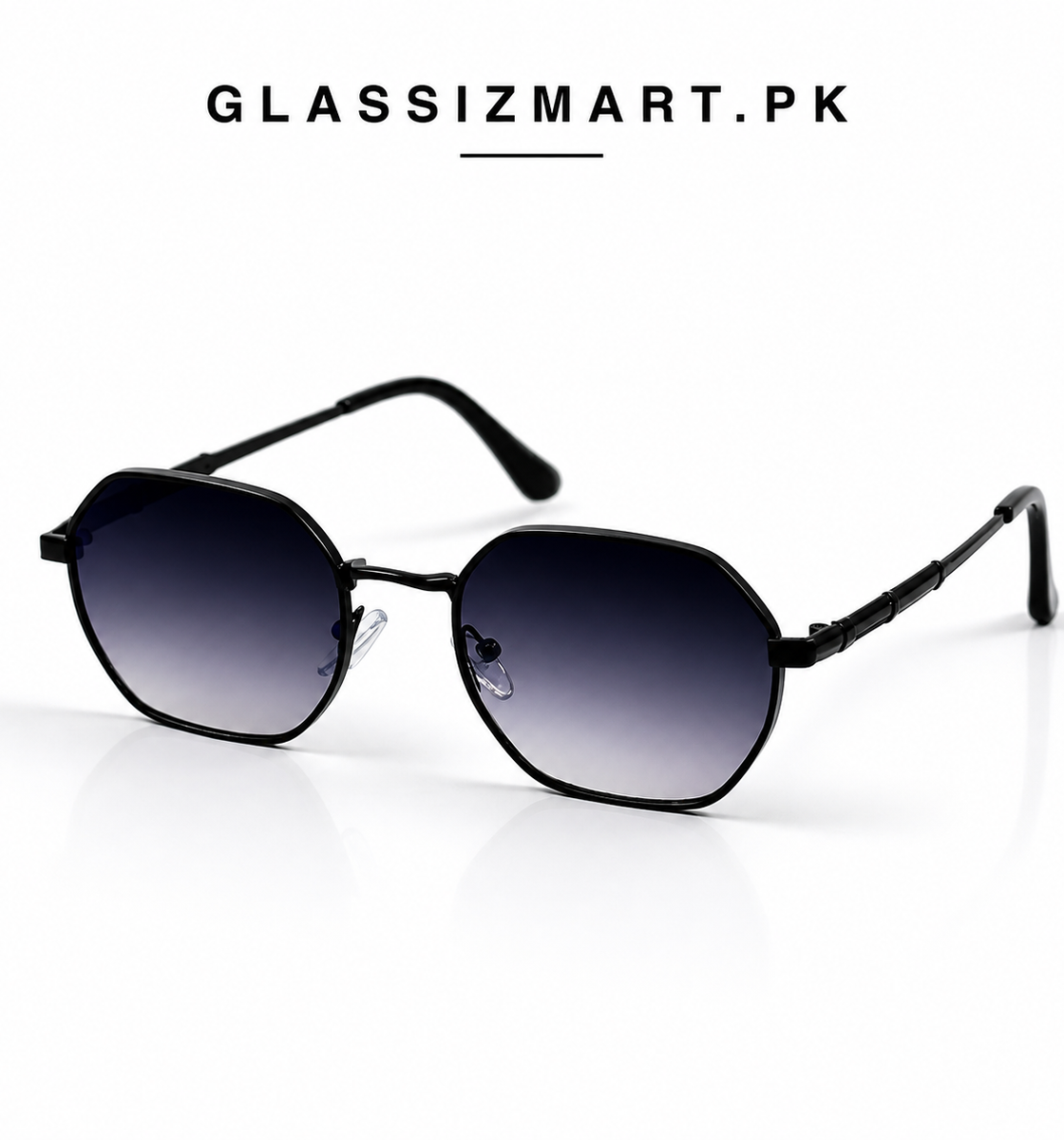 Police – 19090 – 58 – Black Gradient – Metal – Sunglasses – Unisex