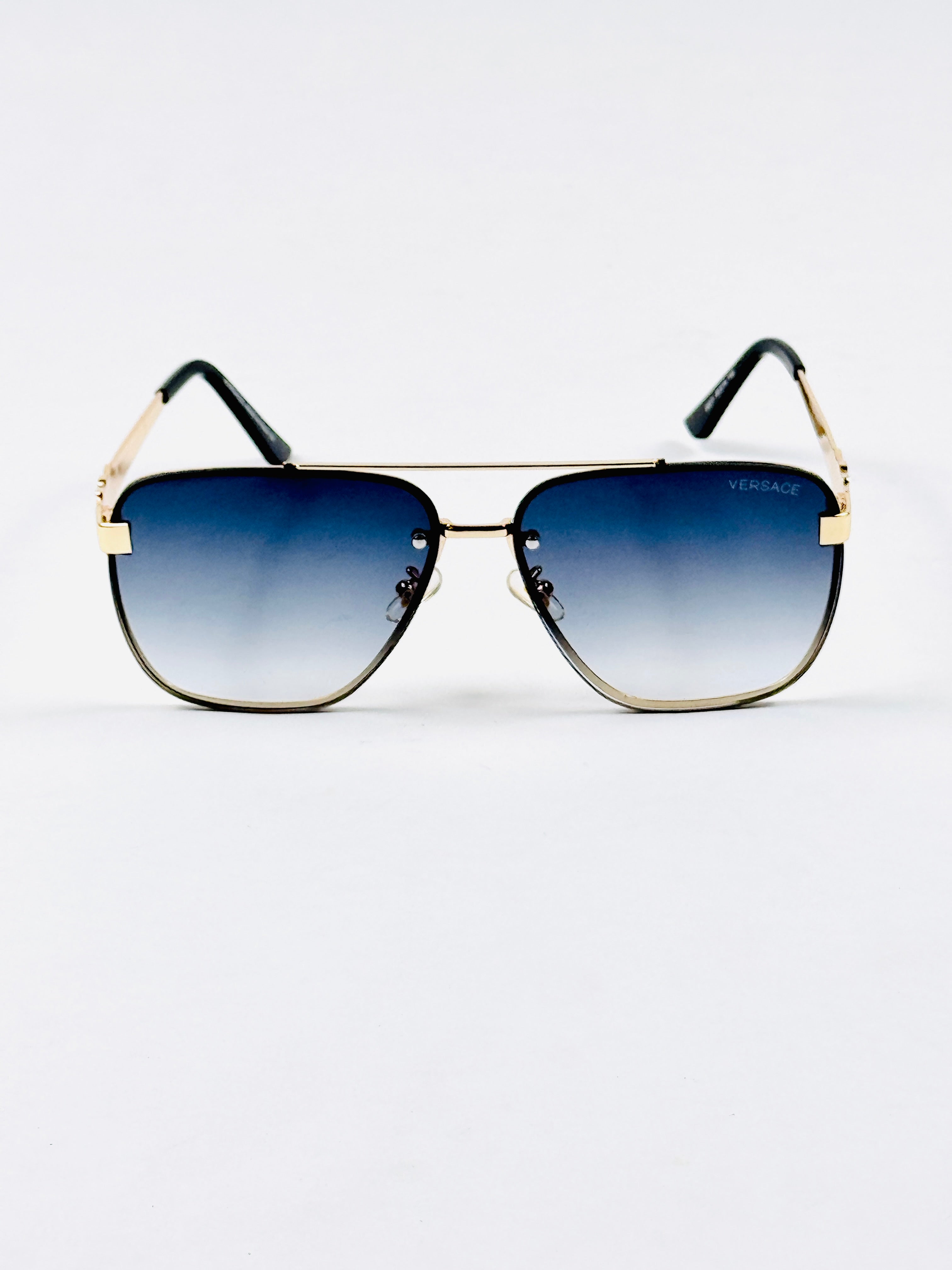 Versace – 22211 – 60 – Golden Black Gradient – Metal – Sunglasses – Unisex