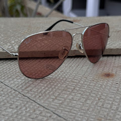 Rayban – 3035 – 62 – Silver Pink– Metal – Sunglasses – Unisex - Premium