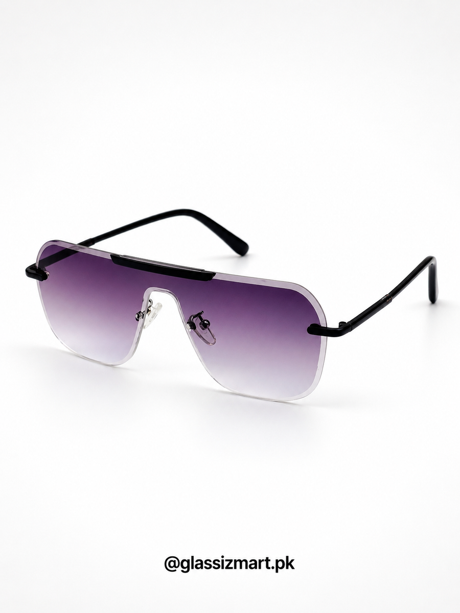 Gucci – 5021 – 52 – Black Gradient – Metal – Sunglasses – Unisex