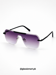 Gucci – 5021 – 52 – Black Gradient – Metal – Sunglasses – Unisex