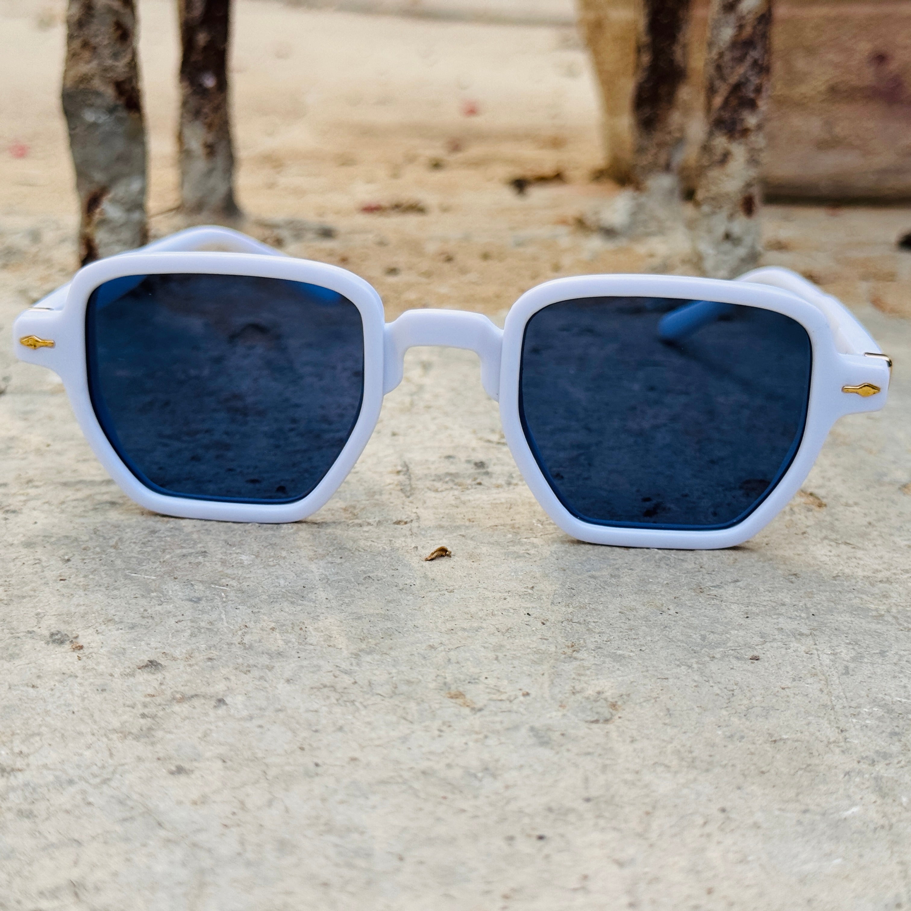Moscot – 86330 – 48 - Whie Black – Acetate  – Sunglasses - Unisex