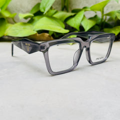 Prada – PRA19v – 54 – Grey –  Acetate - Optics – Unisex - Premium