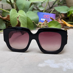 Gucci – 1546 - 50 - Tortoise Brown – Acetate - Sunglasses – Ladies - Premium