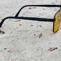Prada – 2997 – Black Yellow – Acetate – Metal – Sunglasses